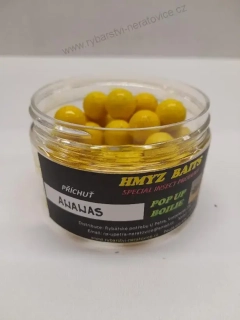 POP UP - plovoucí boilie - Hmyz/Ananas - 12mm - 40g